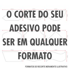 Adesivo 10X5cm - Compras somente pelo WattsApp  54 99262 4843 